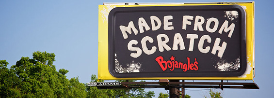 Wrapped Poster Advertising